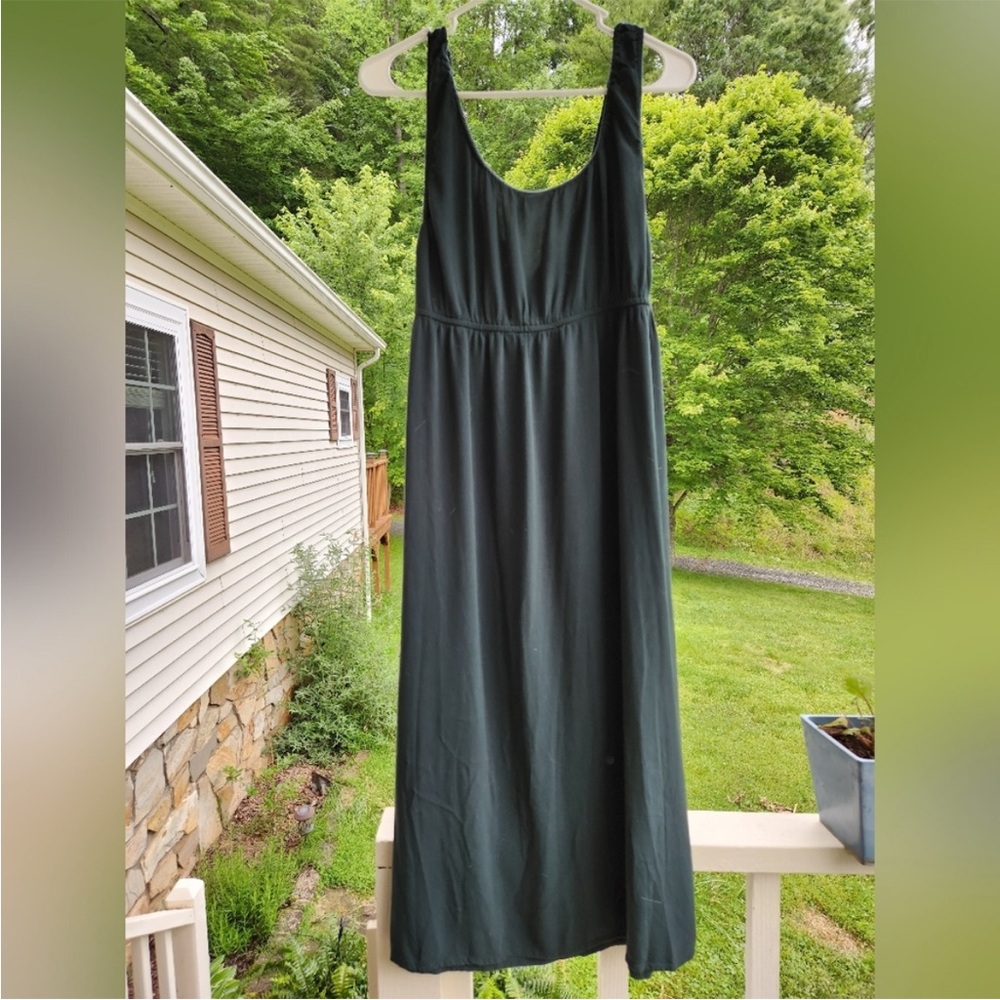 Old Navy Green Tie-Front Sleeveless Dress size M - Picture 3 of 8